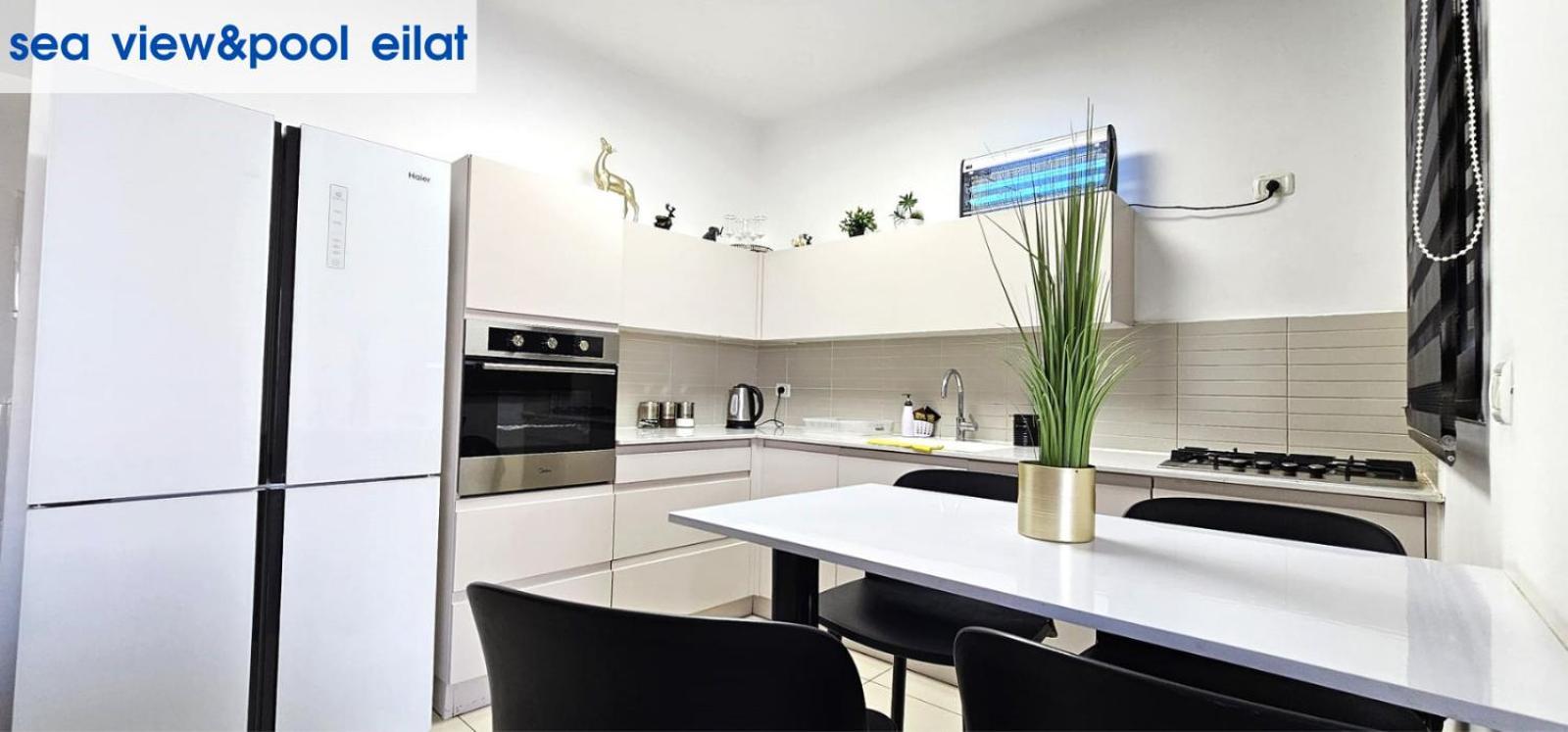 Appartamento Sea View & Pool Eilat Esterno foto