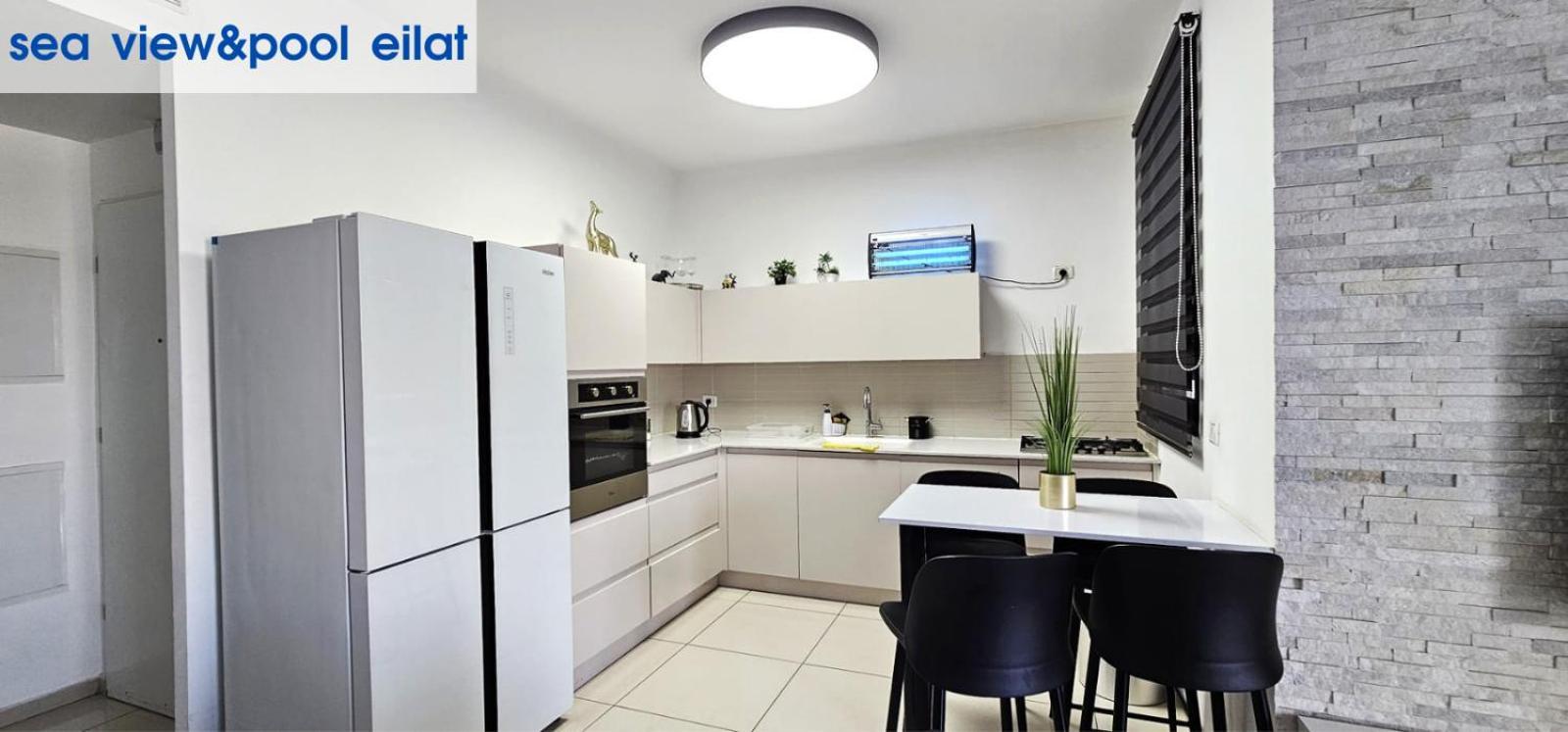 Appartamento Sea View & Pool Eilat Esterno foto